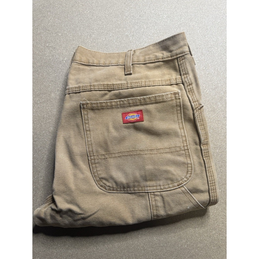 Vintage Dickies Jeans Work Wear Cargo Carpenter Pants Size 34x30 Faded